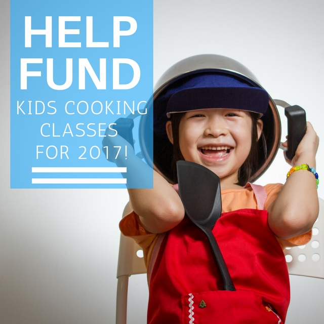 donate to kids cooking class
