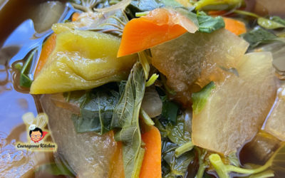 Sweet Potato Leaf and Lemongrass Soup Recipe